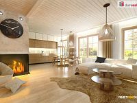  Prodej výstavby RD na klíč 3+kk o celkové podlahové výměře 100 m² v Rudicích, okres Uherské Hradiště, se zahradou 1250m². - 2