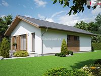  Prodej výstavby RD na klíč 3+kk o celkové podlahové výměře 100 m² v Rudicích, okres Uherské Hradiště, se zahradou 1250m². - 5