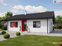 Prodej výstavby RD na klíč 3+kk o celkové podlahové výměře 100m² v Troubky-Zdislavice, okres Kroměříž, se zahradou o výměře 1000m²