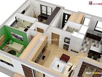 Prodej výstavby RD na klíč 3+kk o celkové podlahové výměře 100m² v Troubky-Zdislavice, okres Kroměříž, se zahradou o výměře 1000m² - 13