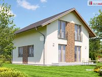 Prodej výstavby RD na klíč 4+kk o celkové podlahové výměře 121 m² v Rudicích, okres Uherské Hradiště, se zahradou o výměře 1250 m²