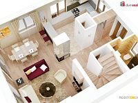 Prodej výstavby RD na klíč 4+kk o celkové podlahové výměře 121 m² v Rudicích, okres Uherské Hradiště, se zahradou o výměře 1250 m² - 17