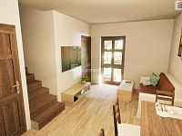 Prodej domu s velkou zahradou 1557, Zdice - vizualizace