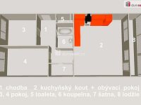 Byt 3+ kk, Kladno, Mostecká ulice - 6