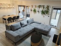 Rodinný dům 4+kk, Kostelec nad Labem - hlavní obytný prostor