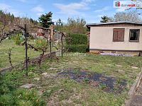 Prodej dřevěné podsklepené zahradní chaty 20m2, zahrada 385 m2, osada Jenerálka, Praha Dejvice