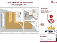 K prodeji, byt 1+kk v osobním vlastnictví, ul. Šumavská 285, Větřní - 2