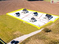 Prodej souboru 5 stavebních pozemku, 4794 m2, Bykoš