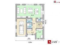 Prodej rodinného domu 5+kk v Uherskěm Brodě - Těšov s garáží a zahradou 1.155 m² - 7