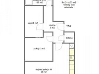 Byt 3+kk s výtahem a klimatizací - 5