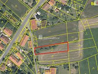 Prodej stavebního pozemku 1190 m2 v obci Běštín, okrese Beroun - 3