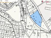 Stavební pozemek 1 000 m2 v obci Proboštov
