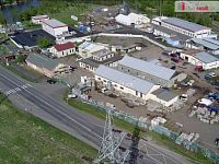 Výrobní a skladovací areál 12 000 m2, Jiřetín