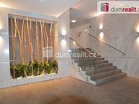 Pronájem 1+kk 37 m2 P2  Žižkov Residence Garden Towers zařízený garáž - 10