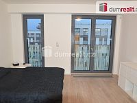 Pronájem 1+kk 37 m2 P2  Žižkov Residence Garden Towers zařízený garáž - 3