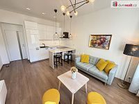 Pronájem bytu 2+kk 46 m2 P5 po rekonstrukci výtah cihla zařízený - 6