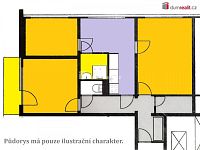 Pronájem, byt. 3+1, Na Vyhlídce, Kaplice - 7