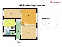 Prodej bytu 3+1 v DV v Roudnici nad Labem  - 9