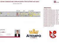 K prodeji, výrobní a skladovací hala o výměře 2.752 m2, Veselí nad Lužnicí - 11