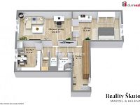 Prodej bytu 2+1, 71 m2, Tomáše ze Štítného, Ústí nad Labem - 15