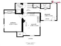 RD 4+kk v Sedlčanech - 1NP