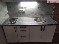 Pronájem 1+kk 27m2 P10 Vršovice činžovní dům rekonstrukce nezařízený - 5