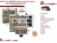 K prodeji, víceúčelový objek s pozemkem (9.897 m2), Hůrka č.p. 72, Horní Planá, Vodní nádrž Lipno - 3