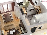 Novostavba RD 5+kk v centu Luhačovic o výměře 121 m2 a zahradou. - 12