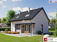 Novostavba RD 5+kk v centu Luhačovic o výměře 121 m2 a zahradou. - 5