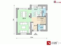 Novostavba RD 5+kk v centu Luhačovic o výměře 121 m2 a zahradou. - 7