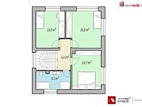 Projekt RD 4+kk na klíč ve Zlíně ul. Pampelišková - 11