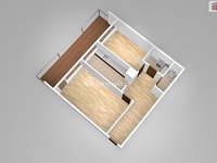 pronájem bytu 2+1 4m2 P6 Břevnov Anastázova částečně zařízen terasa 13m2 sklep - 9