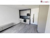 Nový světlá byt 1+kk, 30,15 m2, 3np, / 2 p. OV, novostavba, Praha 9 - Libeň