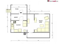Prodej rekreační chalupy (na pozemku 512m2) v obci Liběchov, okr. Mělník - 3