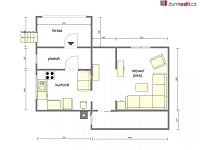 Prodej rekreační chalupy (na pozemku 512m2) v obci Liběchov, okr. Mělník - 3