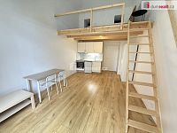 Pronájem bytu 1+kk 50 m2 P5 Smíchov zařízený nový LOFT
