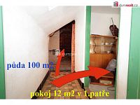 Prostorný rodinný dům po rekonstrukci 4+1, 112 m2 + půda 100 m2, stodola 100 m2, Slabčice, okr. Písek - 30