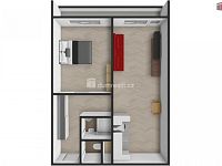 Světlý byt 2+kk, 44 m2 + 4,3 m2 lodžie, 3.p / 4 NP, OV, panel, Praha 4 - Braník - 5