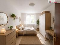 Pronájem bytu 2+kk, 50 m2, Králova výšina, Ústí nad Labem