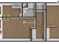 Světlý byt 2+kk, 54 m2 + 6 m2 zasklená lodžie, Top stav, 3.patro, Praha 9 - Prosek - 10