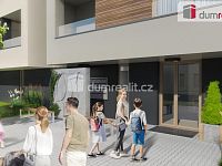 Pronájem bytu 1+kk 41 m2 Pardubice rezidence nové lodžie - 11