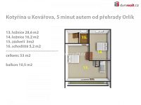 Prostorná chalupa, 4+1, 162 m2, pozemek 1334 m2, Kotýřina, Orlík - 8