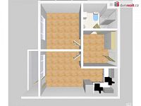 Světlý byt 2+kk s balkonem a park. stáním, 46,4 m2 + 5 m2 balkon, 2.p, OV, Praha 9 - Čakovice - 13