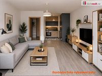 Světlý byt 2+kk s balkonem a park. stáním, 46,4 m2 + 5 m2 balkon, 2.p, OV, Praha 9 - Čakovice - 2
