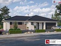 Novostavba RD 4+kk na klíč o výměře 162 m² se zahradou 1 014 m²  a garáží v Zádveřicích u Zlína - 2