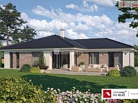 Novostavba RD 4+kk na klíč o výměře 162 m² se zahradou 1 014 m²  a garáží v Zádveřicích u Zlína - 3