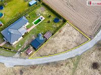 Prodej stavebního pozemku 466m2 v obci Libiš, okr. Mělník - 2