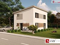 Novostavba RD 4+kk v centu Luhačovic o výměře 121 m2 s terasou, zahradou a parkovacím stáním. - 3