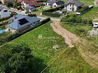 prodej stavební parcely nedaleko lesa - Narysov 1276 m2 - 3