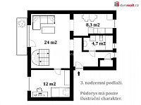 Prodej, byt, 5+1, balkon, mezonet, Omlenická, Kaplice - 7